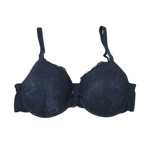 Laura Ashley Black Lace Bra